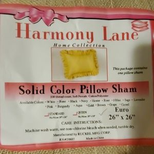 Lot of 3 Euro pillow shams